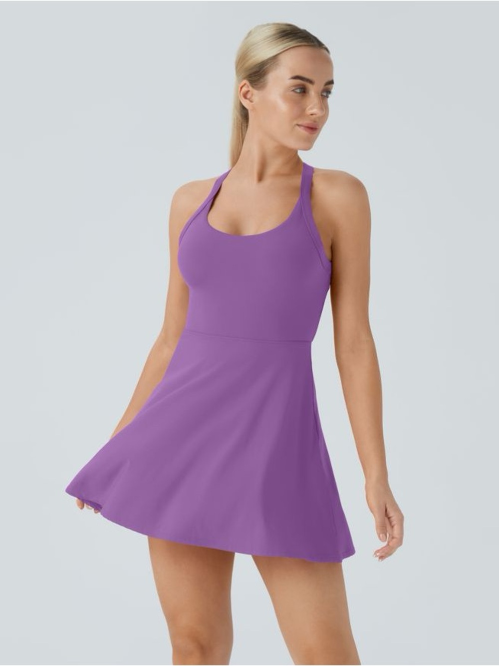 HALARA Backless Twisted Active Dress size S